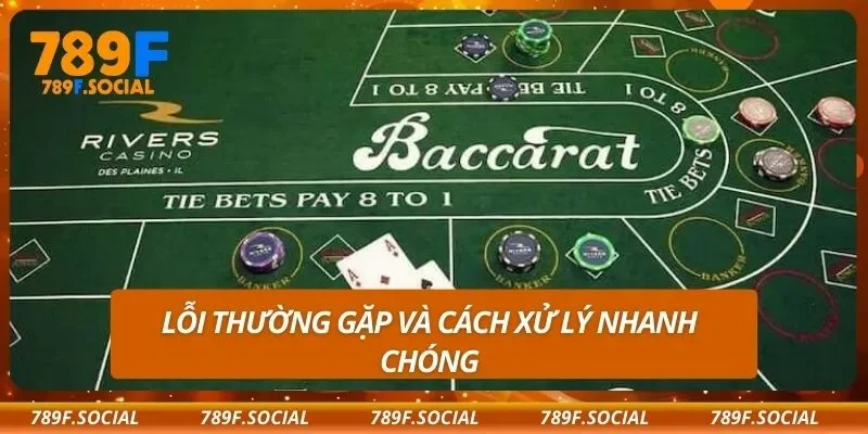 Lỗi thường gặp và cách xử lý nhanh chóng