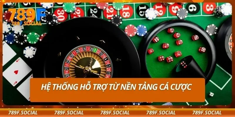 Hệ thống hỗ trợ từ nền tảng cá cược